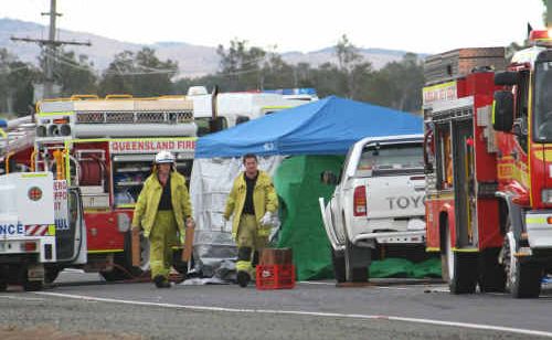 A car accident 2km west of Biloela claimed the life of a man. A car accident 2km west of Biloela claimed the life of a man.